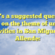 Here’s a suggested question based on the theme of unusual activities in San Miguel de Allende: