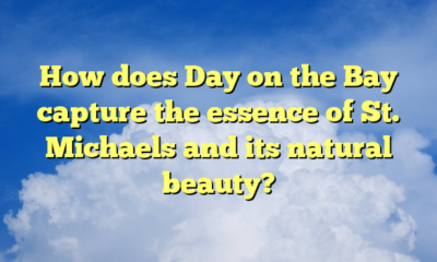 How does Day on the Bay capture the essence of St. Michaels and its natural beauty?