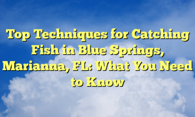 Top Techniques for Catching Fish in Blue Springs, Marianna, FL: What You Need to Know