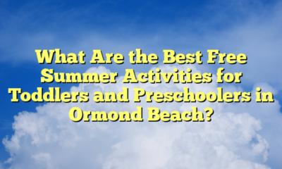 What Are the Best Free Summer Activities for Toddlers and Preschoolers in Ormond Beach?