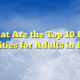 What Are the Top 10 Fun Activities for Adults in Boise?