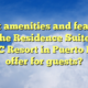 What amenities and features do the Residence Suites at LHVC Resort in Puerto Plata offer for guests?