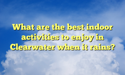 What are the best indoor activities to enjoy in Clearwater when it rains?