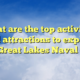 What are the top activities and attractions to explore near Great Lakes Naval Base?