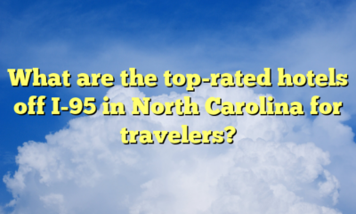 What are the top-rated hotels off I-95 in North Carolina for travelers?