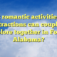 What romantic activities and attractions can couples explore together in Foley, Alabama?